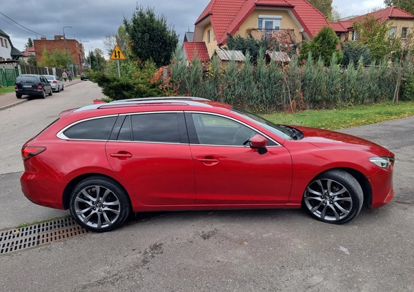 Mazda 6 cena 59900 przebieg: 188000, rok produkcji 2015 z Pruszków małe 631